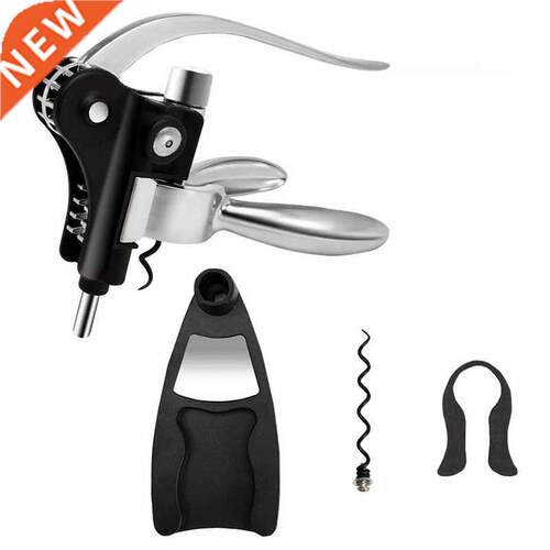 Red Wine Corkscrew Rabbit Wine Corkscrew Set, with Foil Cutt