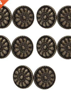 Drawer Knobs Pull Handle Metal Flower S Cabnet Drawer D