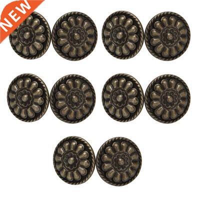 Drawer Knobs Pull Handle Metal Flower S Cabnet Drawer D