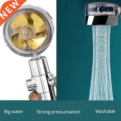 Hot Shower Head Water Savng Flow 360 Degrees Rotatng Wth