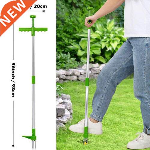 Standing Grass Root Remover Garden Lawn Grass Puller Plant R