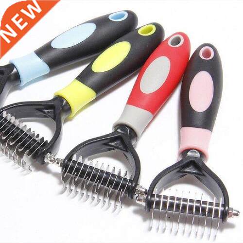 Pet Dematting Combs Gloves Dog Grooming Brush Professional