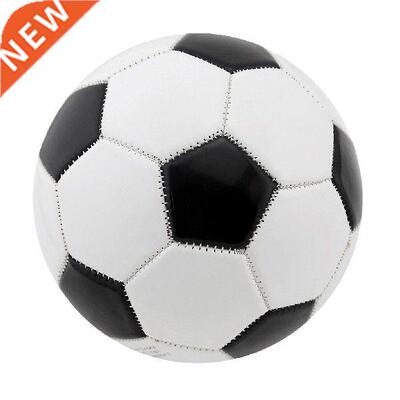Performance Soccer Ball - Black White Ball Size 4 Training
