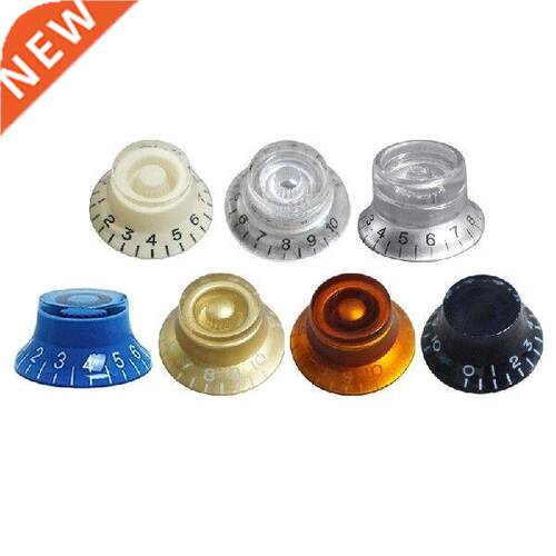 4Pcs Top Hat Knobs Electric Guitar Bass Speed Volume Tone