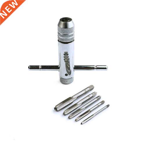 Hand Tap Set 5pcs M3 M4 M5 M6 M8 Screw Thread Plug Tap With