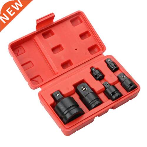 6PCS Impact Reducer & Sleeve Adapter Socket Wrench 1/4 1