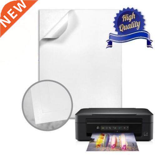 50 Sheets Size A5 Glossy Finish Self Adhesive Sticky Back P