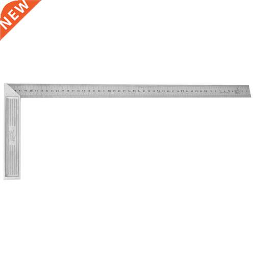 Steel 90 Degree Angle Metrc 50cm Scale Ruler Slng Angle S