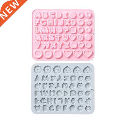 L9NB Candy Molds Fondant Tool Resn Molds Alphabet and