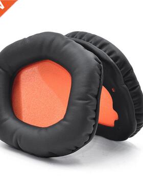 1Pair Replaced Soft Leather Earpads Memory Foam Ear Cushions