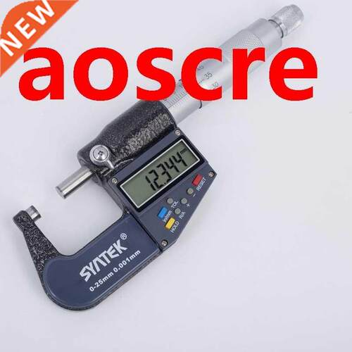 0.001mm Digital Micrometer 0-100mm Electronic Outside Microm