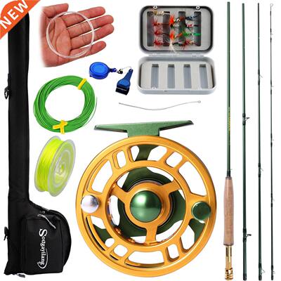 Sougayilang 2.7m Fly Fishing Rod and 5/6 Fly Fishing Reel Co