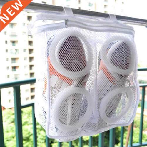 1Pcs Shoes Washing Hanging Bag Dry Sneaker Mesh Laundry Bags