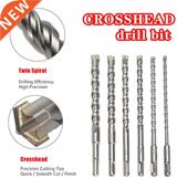 Msonry Crosshed Drill SDS Hmmer Plus Spirl 210mm Twin