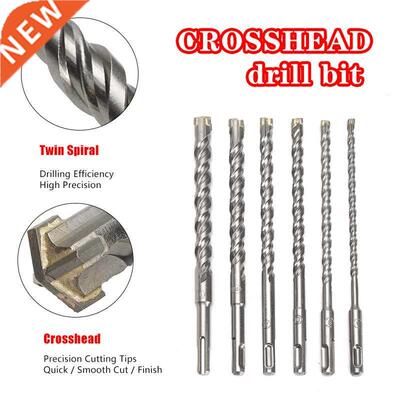 210mm SDS Plus Msonry Crosshed Twin Spirl Hmmer Drill Bi