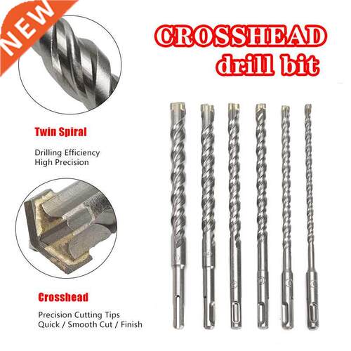 210mm SDS Plus Msonry Crosshed Twin Spirl Hmmer Drill Bi