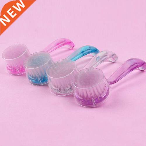 Nail Brushes Round Head Nail Powder Clean Brush Manicure
