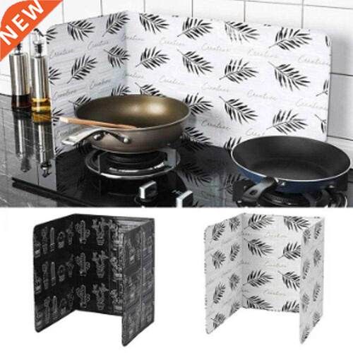 1 Pc Foldable Kitchen Gas Stove Baffle Easy To Store And