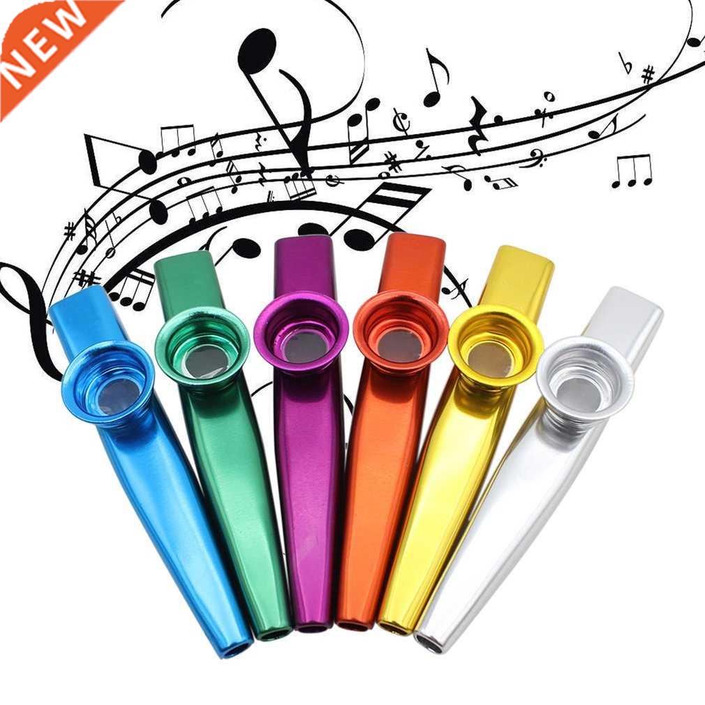 Metal Kazoos Musical Instruments Flutes Diaphragm Mouth Kazo