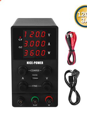 4-digit LED USB Digital Regulated Power Supply Stabilized Vo