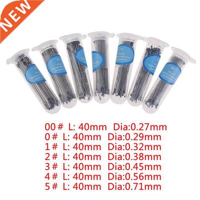 100PCS Insect Pins Specimen Needle Stainless Steel with Plas
