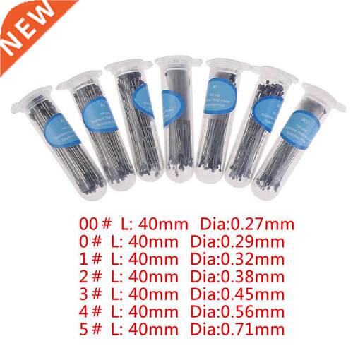 100PCS Insect Pins Specimen Needle Stainless Steel with Plas