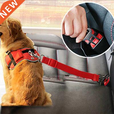 Dog Collar and Seat Belt New Vehicle Car Seatbelt Lead Clip