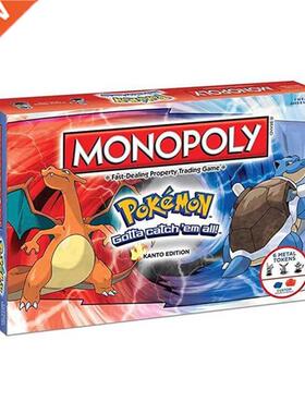 Pokemones Monopoly Toys Pokemones All English Board Game Bo