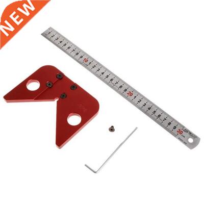 2021 New 45 Degree Scriber Round Center Line Drawing Ruler G
