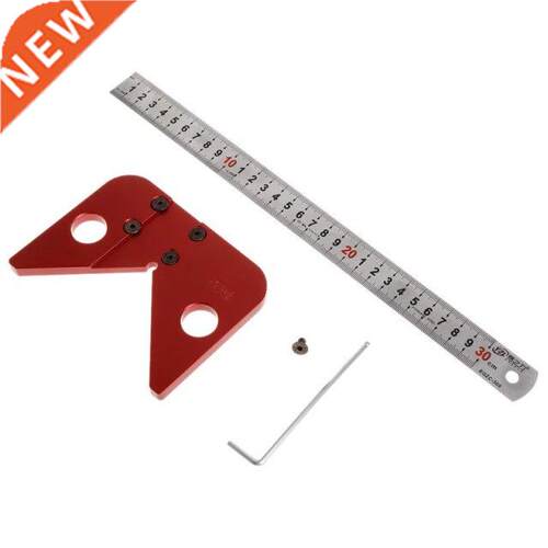 2021 New 45 Degree Scriber Round Center Line Drawing Ruler G