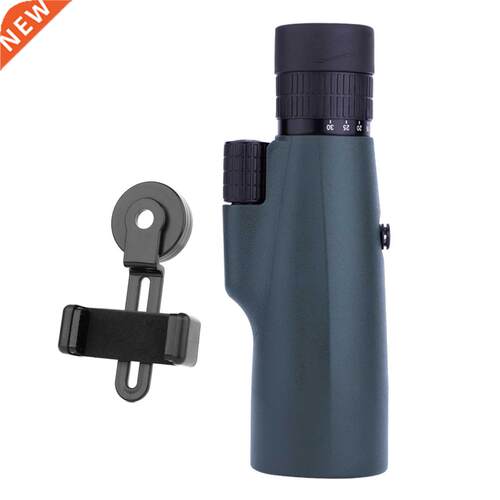 Monocular Telescope Phone Holder 10-30X Zoom High Power Adul