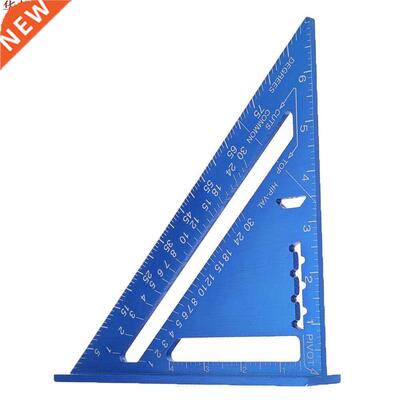 7 Inch Triangle Ruler Protractor Gauge Woodworking Measureme