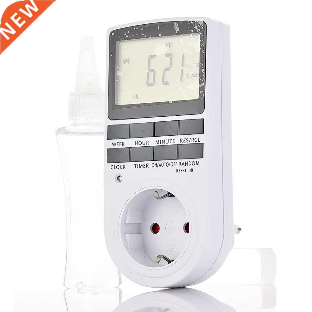 Electronic Digital Timer Switch 24 Hours Cycle EU Plug Kitch