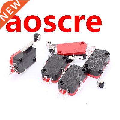 5 Pcs RV-166-1C25 Micro Limit Switch Actuator Type Long Roll