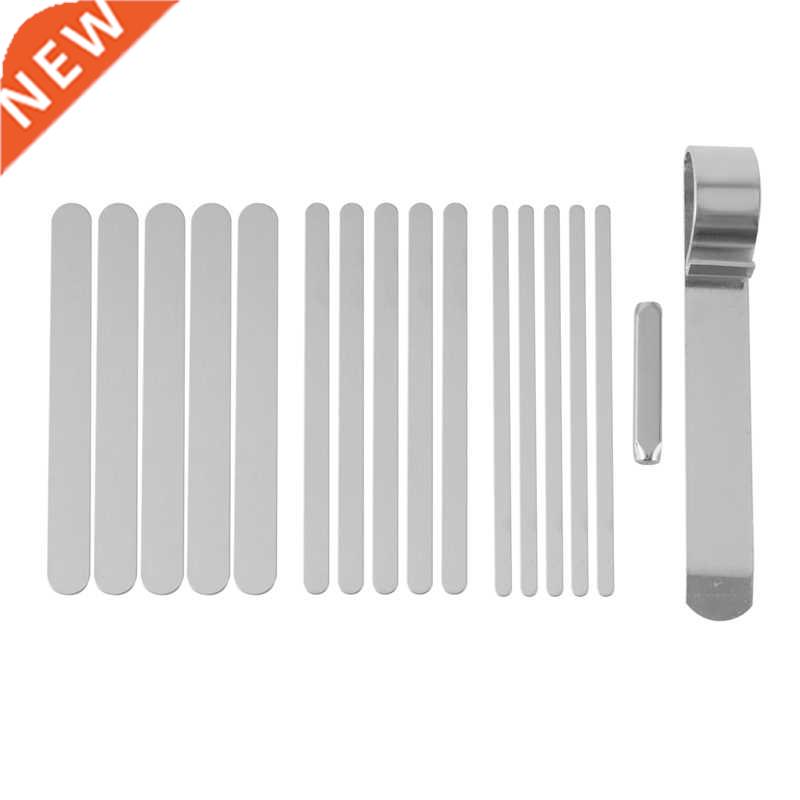 17Pcs Bracelet Bending Rod Kit, Cuff Bracelet Blank with Bra