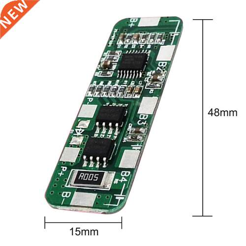 Protection Board 3A/5A 48*15*3MM PCB BMS for 4 Packs 18650 L