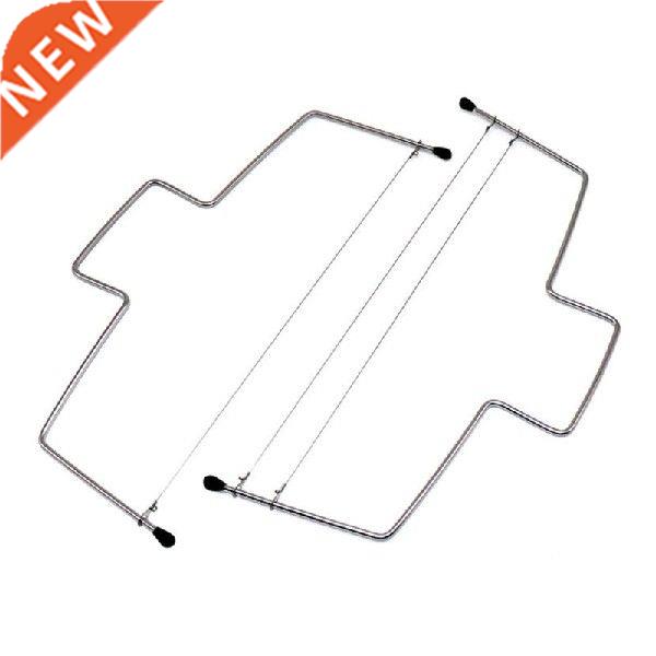 1/2PC Double Line Cake Cut Slicer Adjustable Stainless