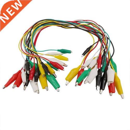 10Pcs 27mm Alligator Clips Double-ended Cable Crocodile Clip
