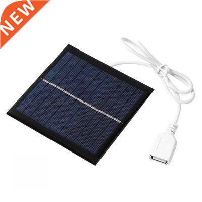 5V 400mA Solar Panel Polysilicon Board W USB Waterproof Por