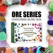 Calendar Advent Rocks Storage Boxes Healing Gift Crystal