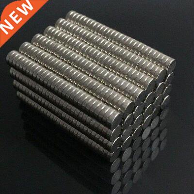 100pcs Neodymium N35 Dia 4mm X 2mm Strong Magnets Tiny Disc