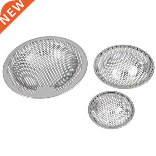 S/M/L Home Portable Stainless Steel Bathtub Hair Catcher Sto