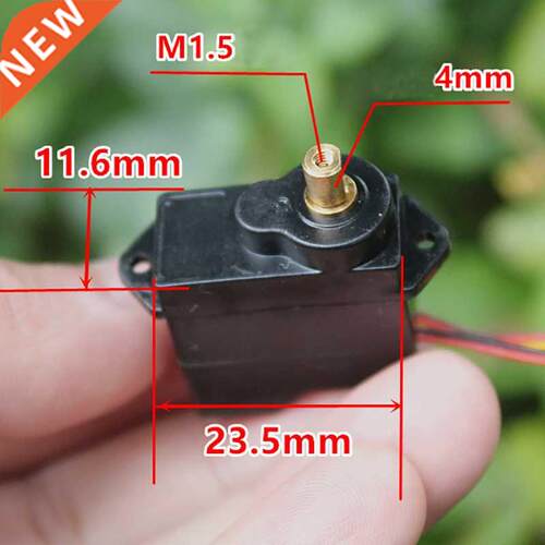 DC 3V-6V Micro Mini M10 Motor Gearbox 12g Metal 360 Degree F