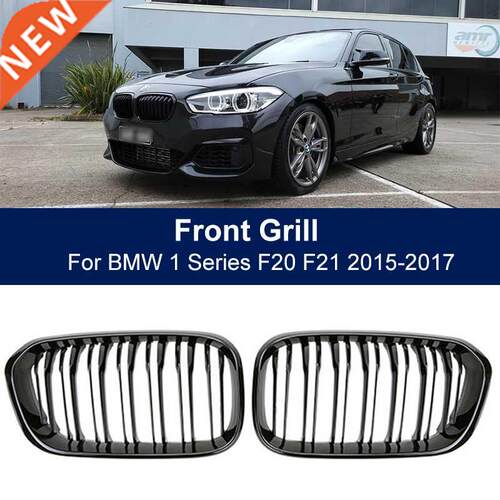 Car Front Bumper Grilles Kidney Racing Grill For BMW 1 Serie