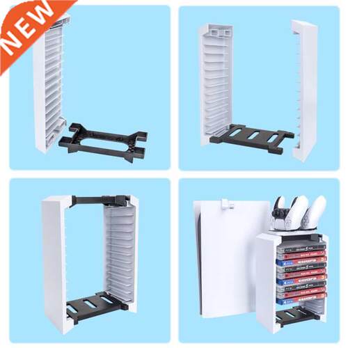 in 1 Controller Charging Stand Headphone Hook Game Disk St