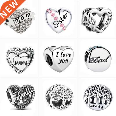 2021 Hot Sale Hollow Famly e Dad Mom Sster Beads Ft Org