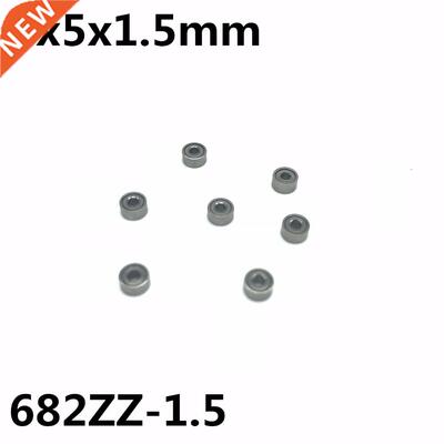 10Pcs 682ZZ-1.5 2x5x1.5 mm Deep groove ball bearing Miniatur