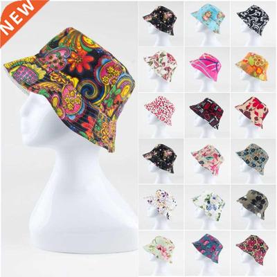 New Summer Floral Sun Hat Bucket Funny Summer Holiday Novelt