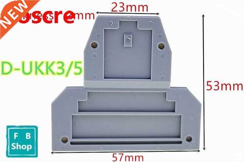 10pcs/lot D-UKK/5 UK Wire Cable UKK UKK5 double terminal s