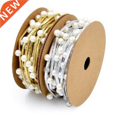 M/Roll Gift Satin Ribbon Leather Rope For Packing Inlaid